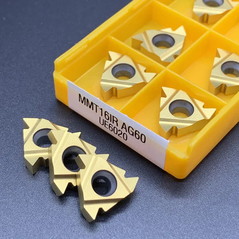 10 pz MMT16IR/ER AG60 VP15TF UE6020 US735 inserti in metallo duro utensile da tornio utensile da taglio utensili da tornio