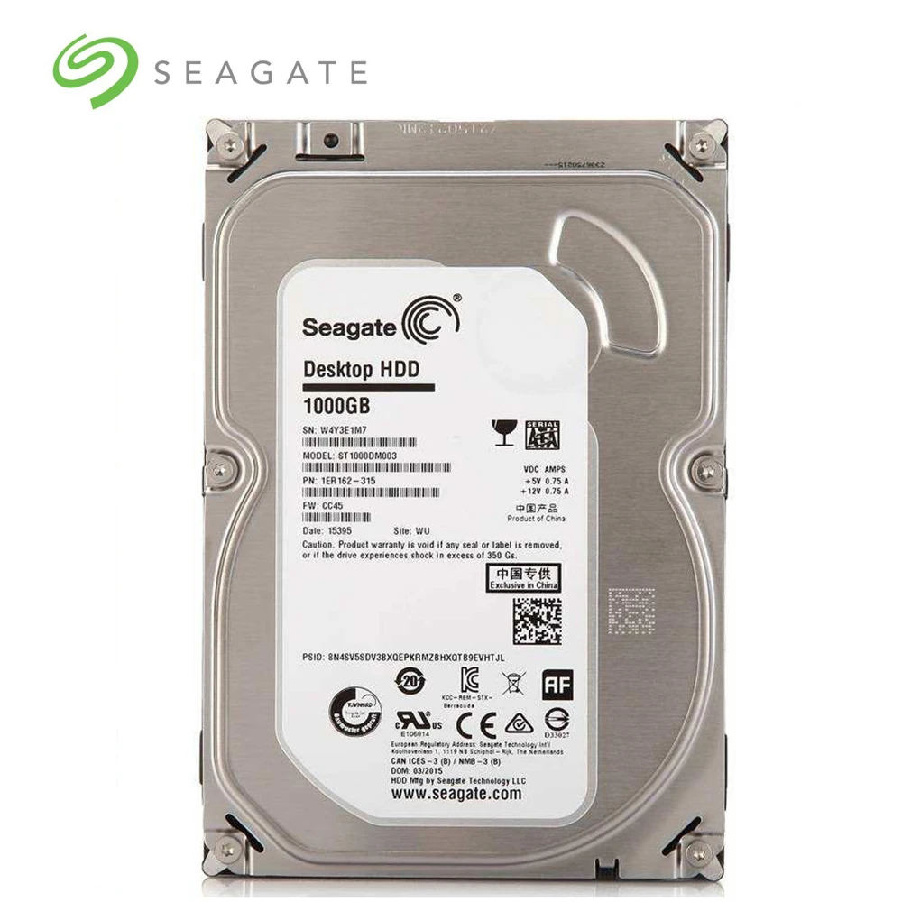 Seagate 1TB Desktop PC 3.5