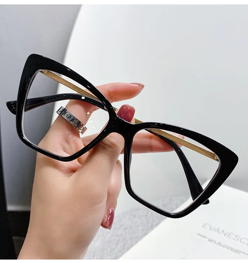 Anti Blue Light Glasses Women Cat eye Vintage Computer Gafas Men Eyeglasses Optical Glass De Sol Frame Gaming Spectacles