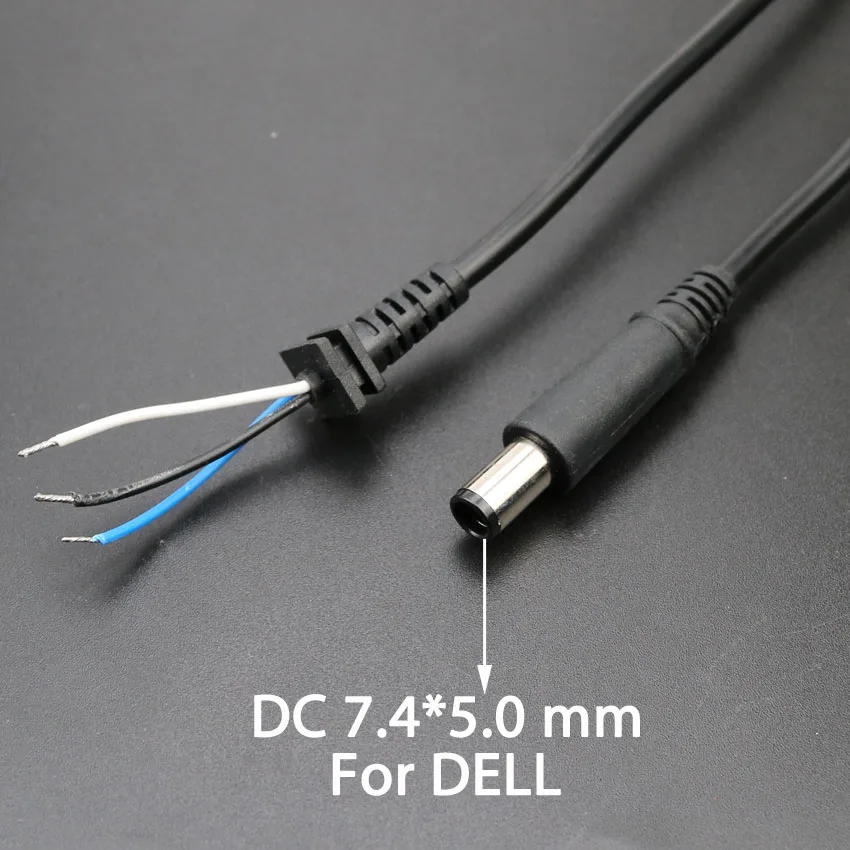 Laptop Power DC 5.5*2.5 2.1 4.8*1.7 7.4*5.0 5.0*1.7MM Connector Jack DC Plug Adapter Charger Cable for Asus Lenovo Samsung HP