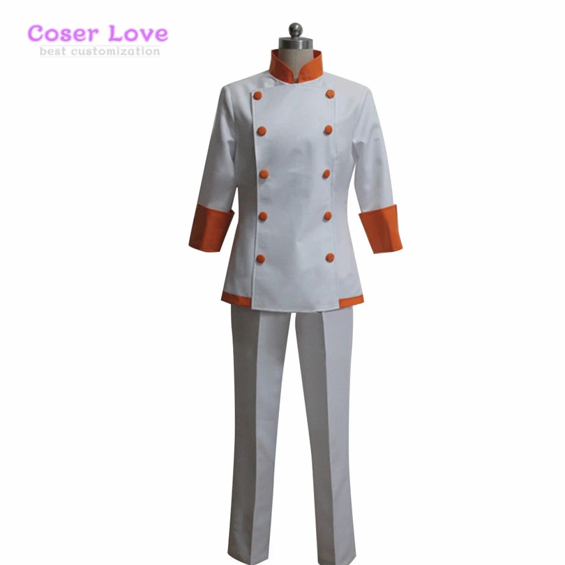 

Food Wars! Shokugeki no Souma: Shin no Sara Takumi Aldini Cosplay Costume Halloween Christmas Costume