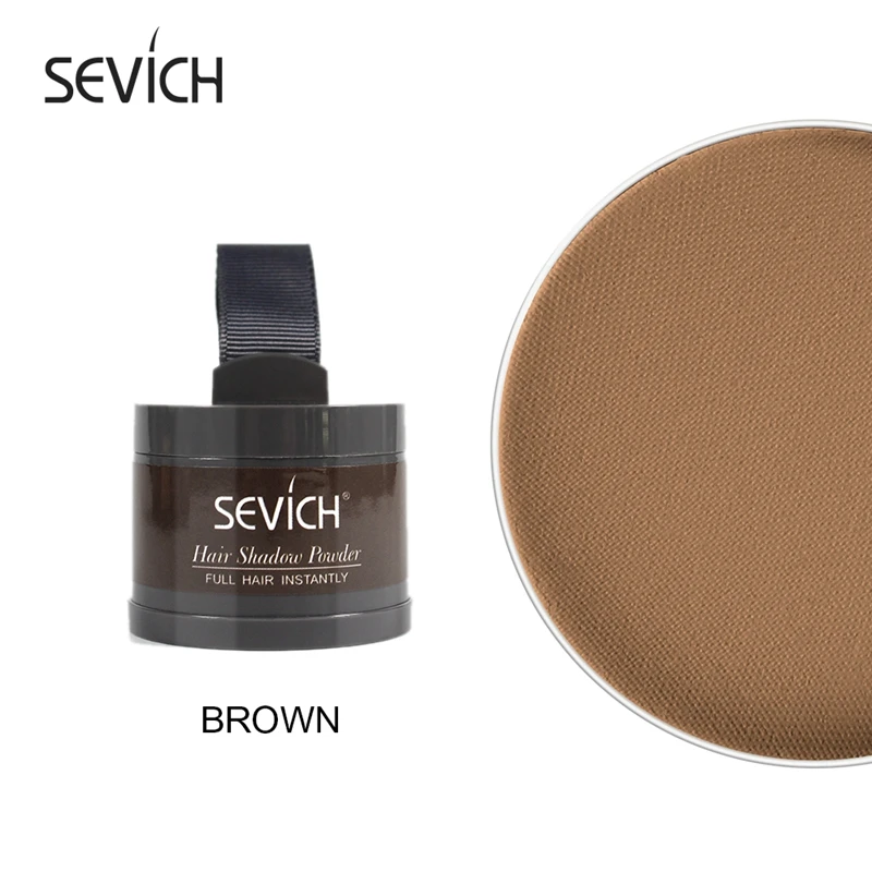 Sevich Haarlijn Poeder 4g Haarlijn Shadow Poeder Vrouwen Mannen Make-Up Haar Concealer Natuurlijke Cover Unisex Stijltang Borstel
