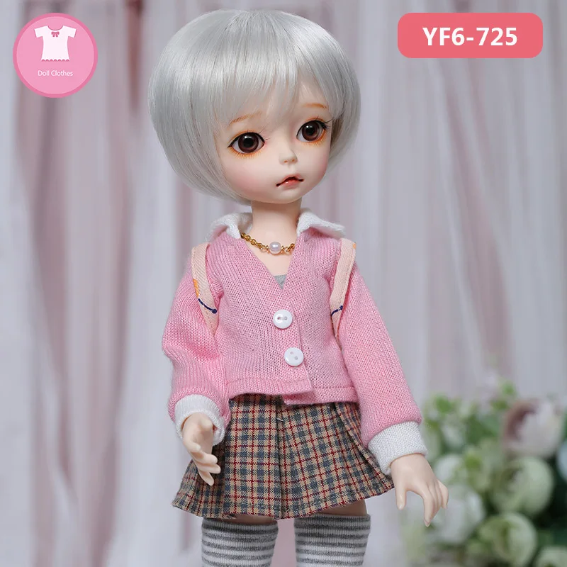 BJD Clothes Kimi Lemon Dm Littlefee N9 body and  girl body 1/6 BJD SD Dress Beautiful Doll Outfit Accessories   luodoll