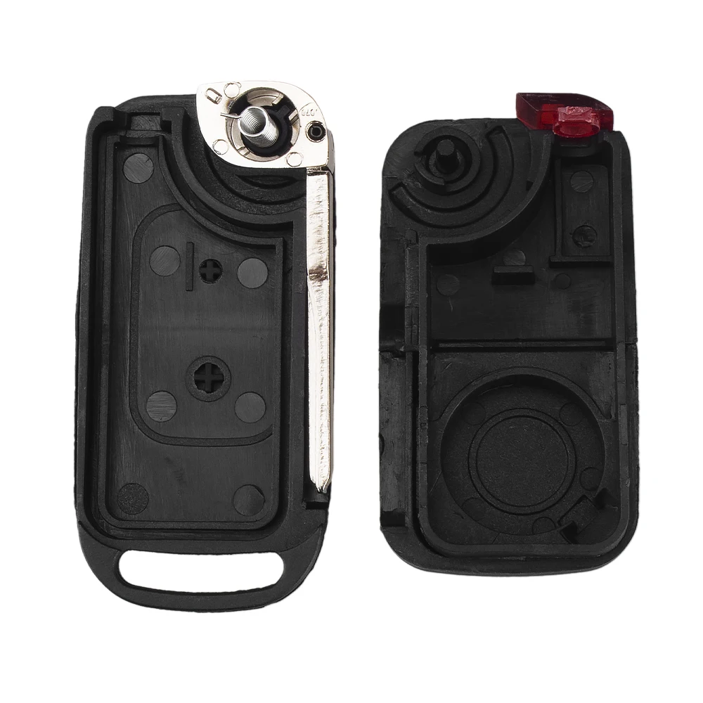 KEYYOU Remote Flip Car Key Shell For Mercedes Key Shell 2 Buttons For Mercedes Benz SLK E113 A C E S W168 W202 W203 HU64 Blade