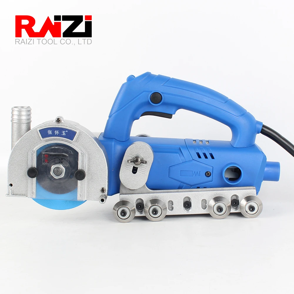 Imagem -02 - Raizi 220v Telha Gap Cleaner Máquina Porcelana Cerâmica Grout Corte Telha Grout Ferramentas de Remoção de Limpeza Máquina Cortador Telha