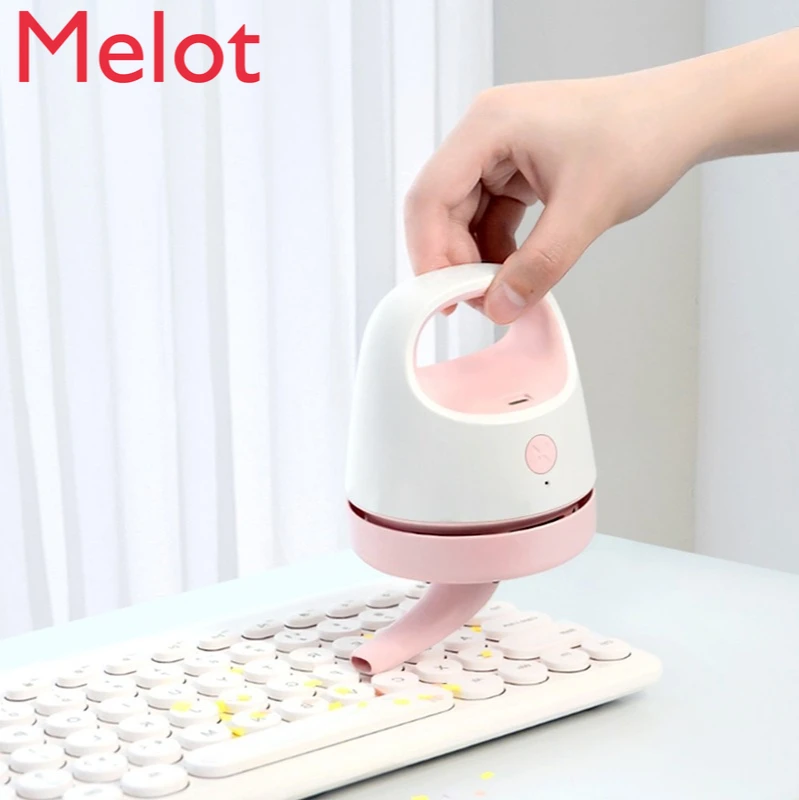 High-End Luxury Household Desk Cleaning Instrument Modern Portable Small Gap Keyboard Vacuum Cleaner