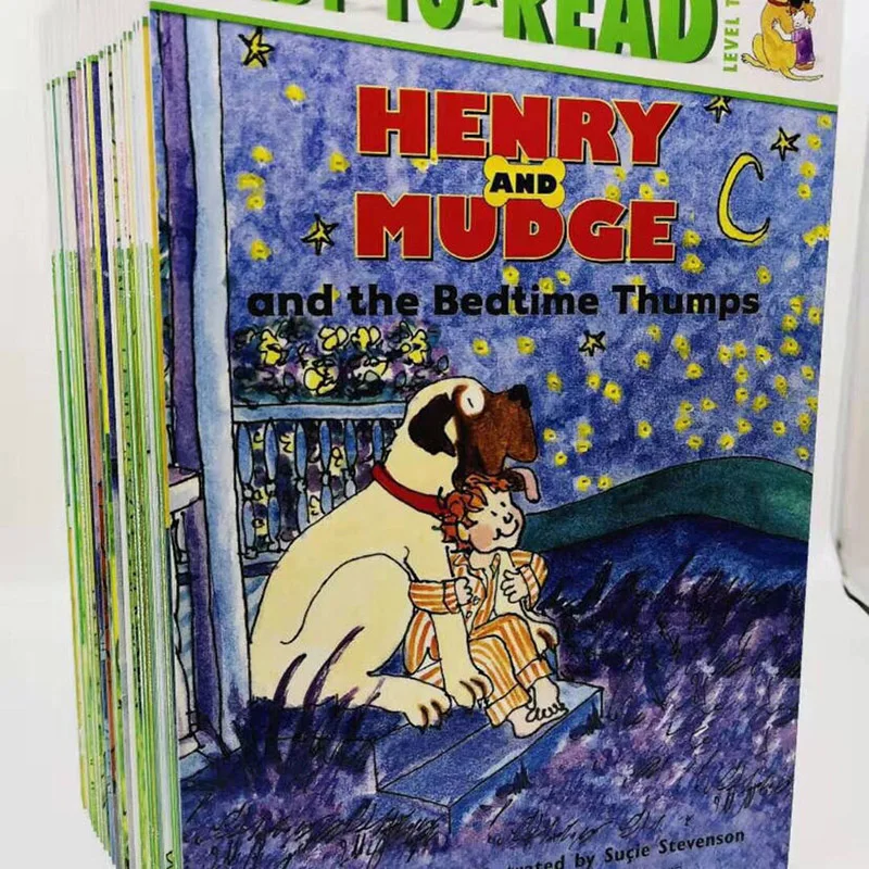 

27 Books English Storybook Read Henry and Mudge series Wang Peijun Recommended Readings for American Elementary Schools