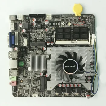 PCWINMAX anakart kiti. CPU i3-2XX0 M ile pgacpu HM65 Mini ITX ana kurulu. RAM DDR3 4G , FAN.