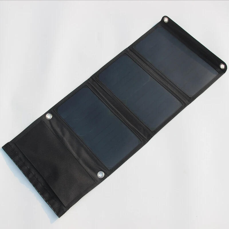 

Sunpower 21W Solar Power Panel Charger Dual USB Foldable Portable for Smartphone Outdoor Activities Lighting Use Free Shipping