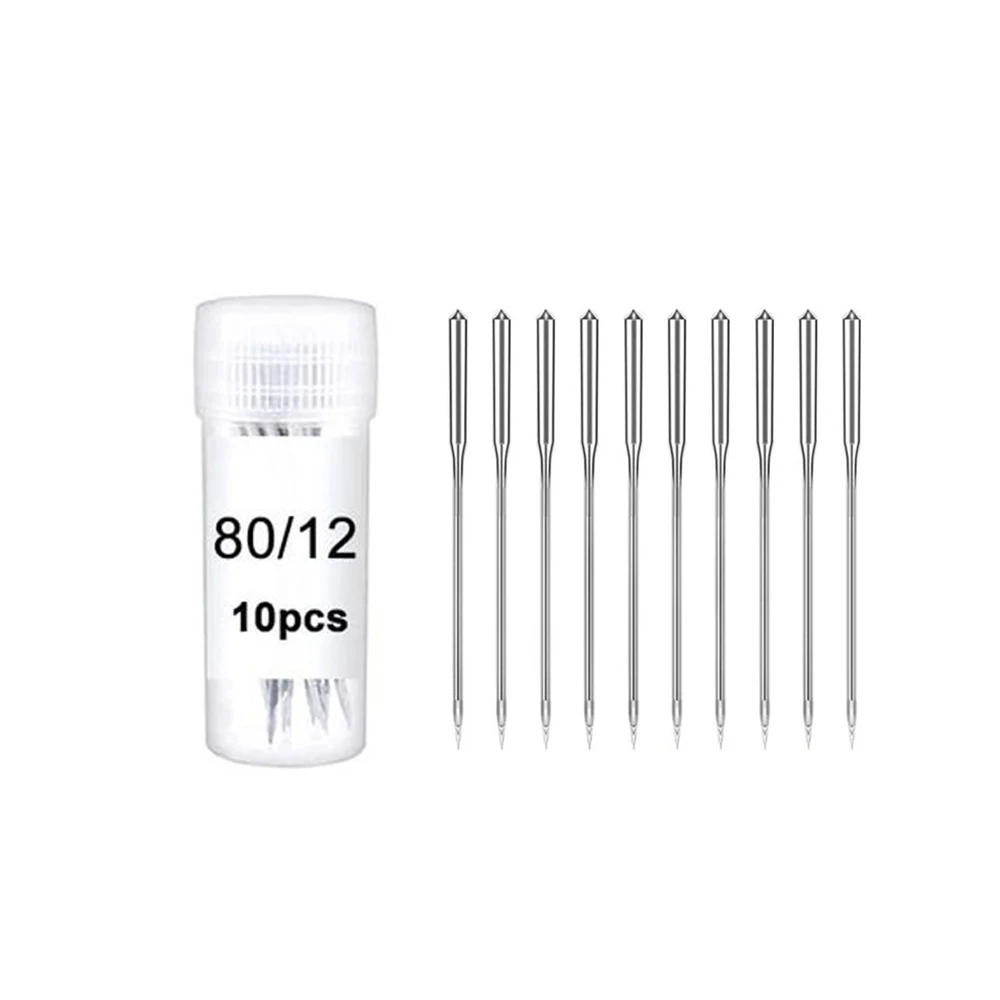 10 Count Home Sewing Machine For Singer  Brother Janome Varmax  Needles Sizes HAX1 75/11  80/12 90/14 100/16 110/18 Sewing Tool