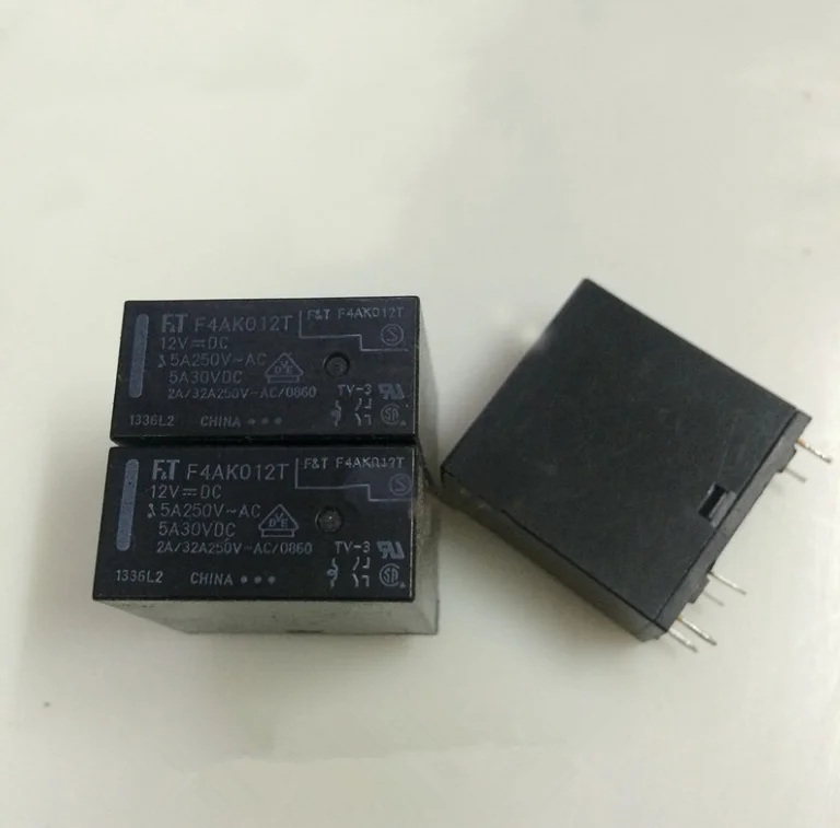 5PCS/lot   New Relay  F4AK005T  5VDC  F4AK012T 12VDC F4AK024T 24VDC Alternative ALA2F24 6PIN   Two sets of normally open