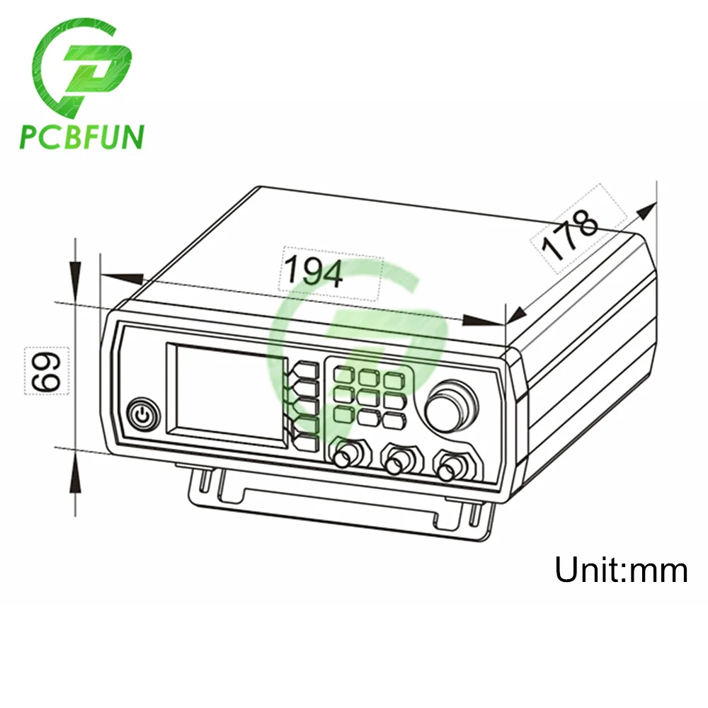 JDS6600-40M 40MHz Digital Control DDS Function Signal Generator Dual-channel Frequency Meter Arbitrary Waveform Generator