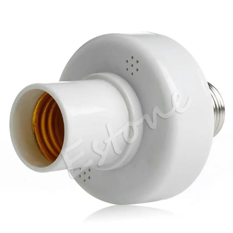 HOT E27 Screw Wireless Remote Control Light Lamp Bulb Holder Cap Socket Switch