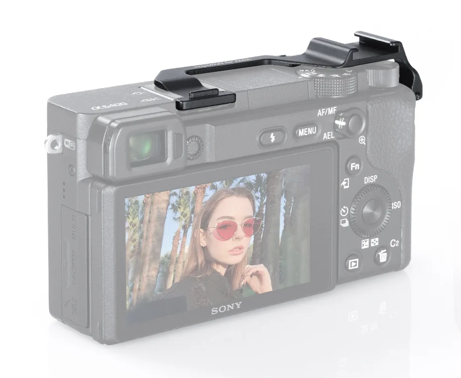 Soporte de expansión para micrófono Sony a6400 / a6300 vlog, adaptador de arranque en caliente a arranque en frío