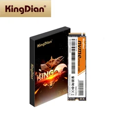 KingDian M.2 SSD 128GB 256GB 512GB 1 테라바이트 NVME PCI-e M2 2280 내부 솔리드 스테이트 드라이브 2 테라바이트 Super Fast For Gamming Computer