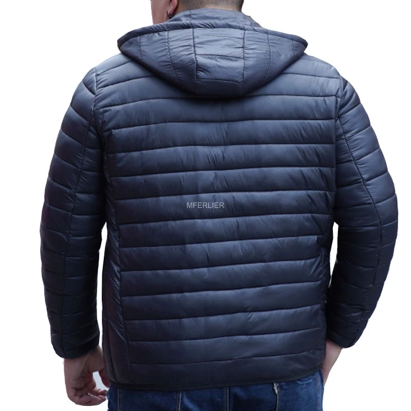 NONE Herbst Winter Men Coat Black 10XL 4