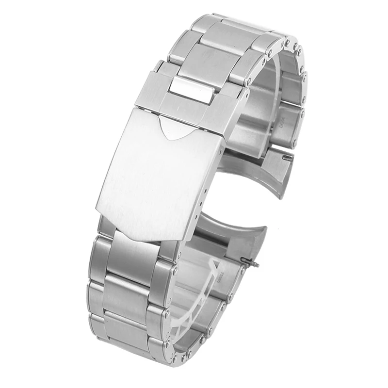 22mm Solid Stainless Steel Watchband For T-udor Black Bay 79830 79730 79220R Heritage Chrono Watch Strap Wrist Bracelet Rivet