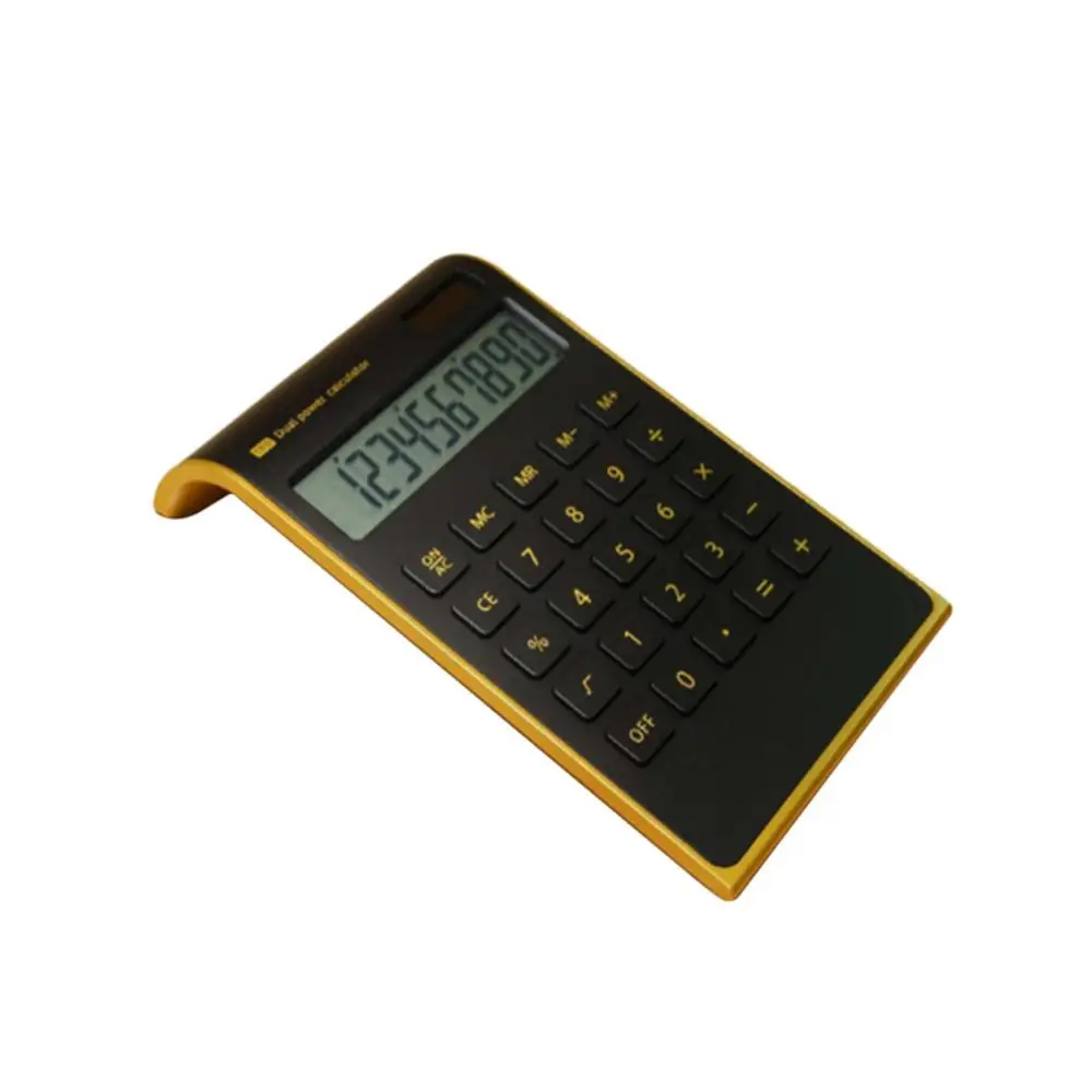 New Desktop Calculator Dual Power Handheld Desktop Calculator with Large LCD Display Big Sensitive Button Commercial Tool