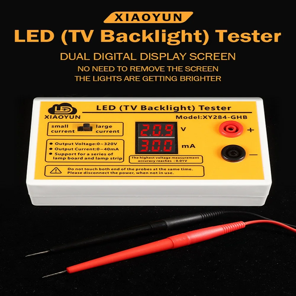 Dual Display Current Voltage LED Lamp Detector TV Backlight Tester Multipurpose LED Strips Beads Test Measurement Instruments