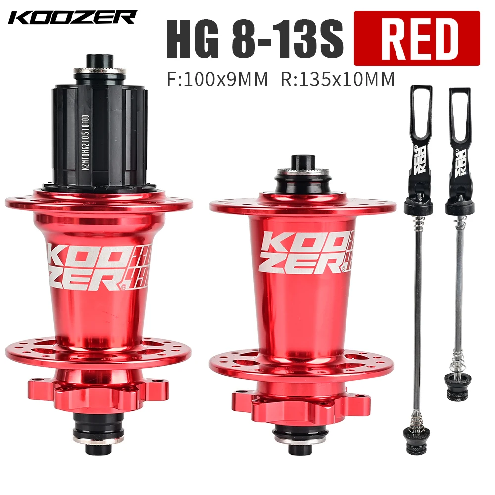 Koozer-自転車ハブxm490,ステンレス鋼アクスル付き,32穴,6ボルト,72