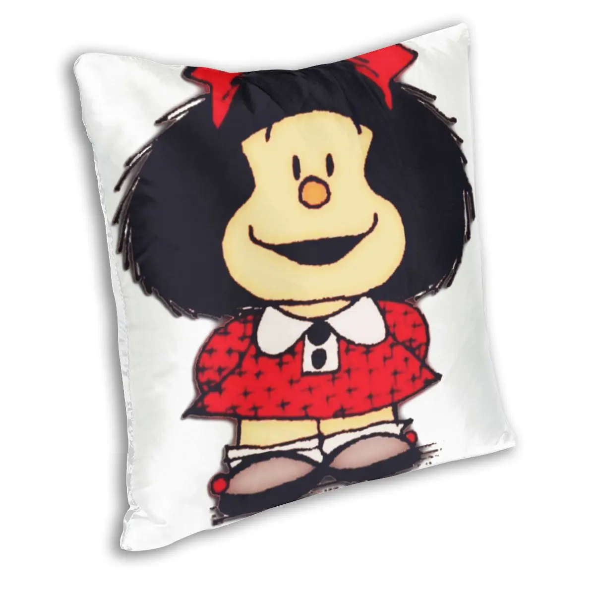 Mafalda Square Pillow Case Cushions for Sofa Quino Argentina Cartoon Funny Cushion Covers