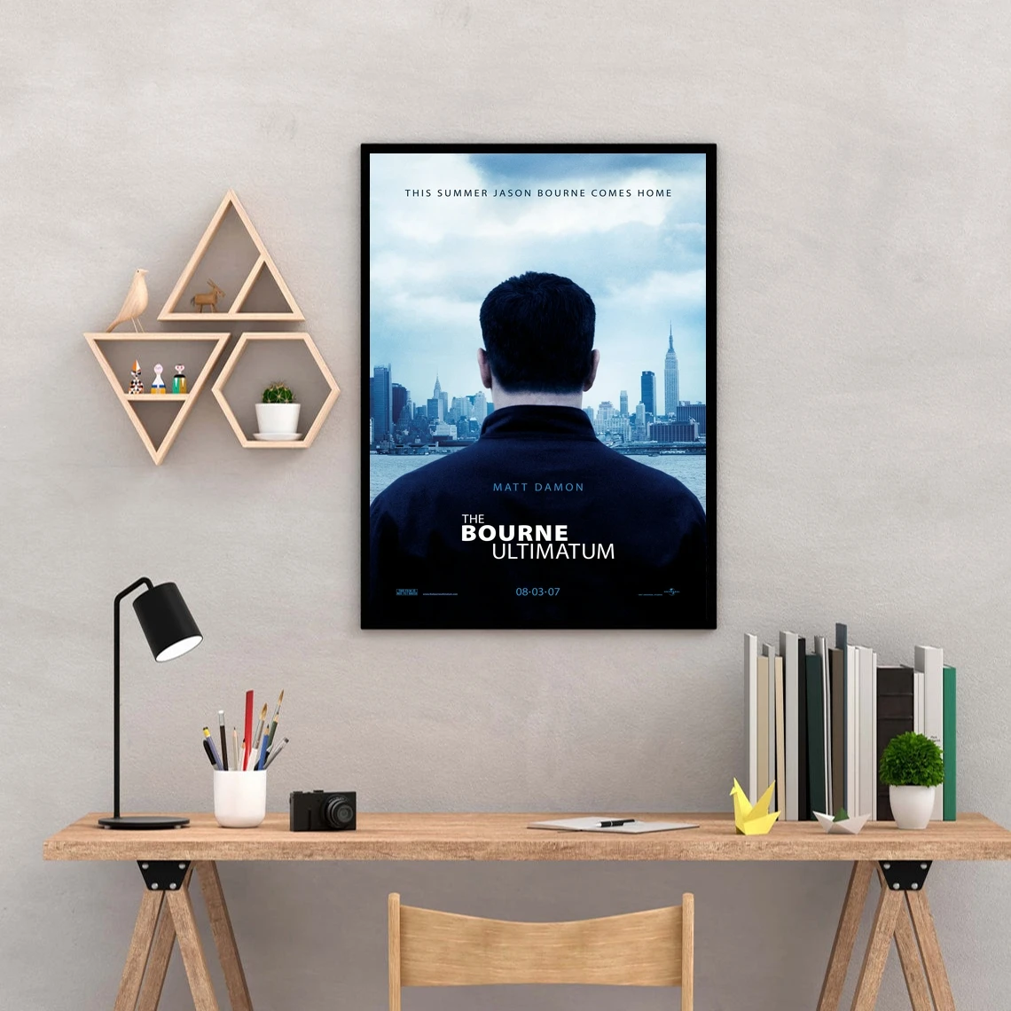 بورن ألتيماتوم غطاء الفيلم المشارك الفن طباعة حائط لوح رسم صور غرفة المعيشة ديكور المنزل (بدون إطار) #2