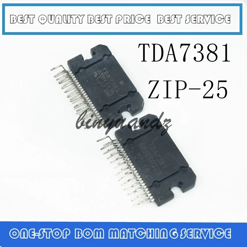 2 قطعة/الوحدة TDA7388 TDA7383 TDA7381 ZIP-25 السيارات مكبر للصوت كتلة رقاقة IC