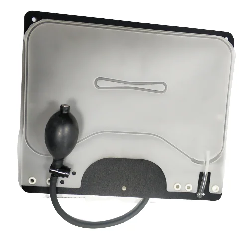 car TPU pneumatic lumbar cushion back lubar support hand-pump lumbar massager for pillow inflatable mattress interior parts