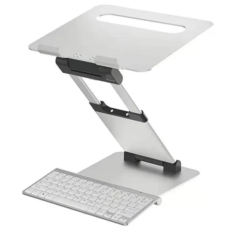 Adjustable Aluminum Alloy Laptop Stand  Non-slip Laptop Holder Compatible with 10-17.3 inch Laptop