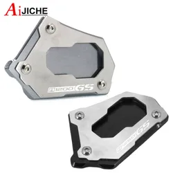Motorcycle CNC Kickstand Side Stand Enlarge Extension Foot Pad Support For R 1200 GS LC R1200GS R 1200GS ADV Adventure