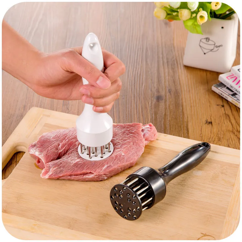 

Мясо Tenderizer игла из нержавеющей стали пирсинг шипы молоток инструмент для молотка для кухни готовки тендеризация говядины стейк свинина