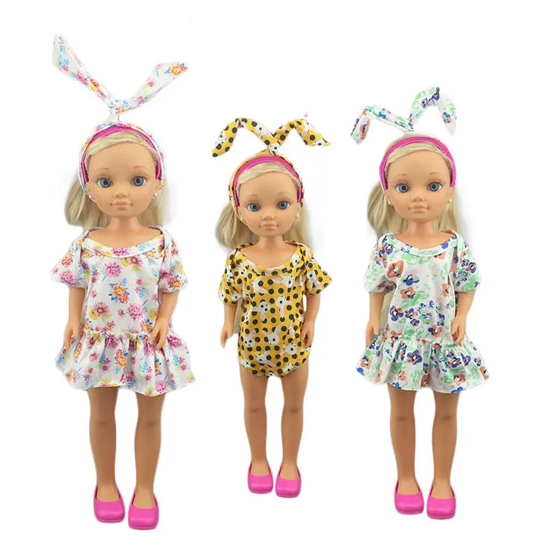 2020 Cute rabbit suit  Clothes Fit With 42cm FAMOSA Nancy Doll (Doll and shoes are not included),  Doll Accessories