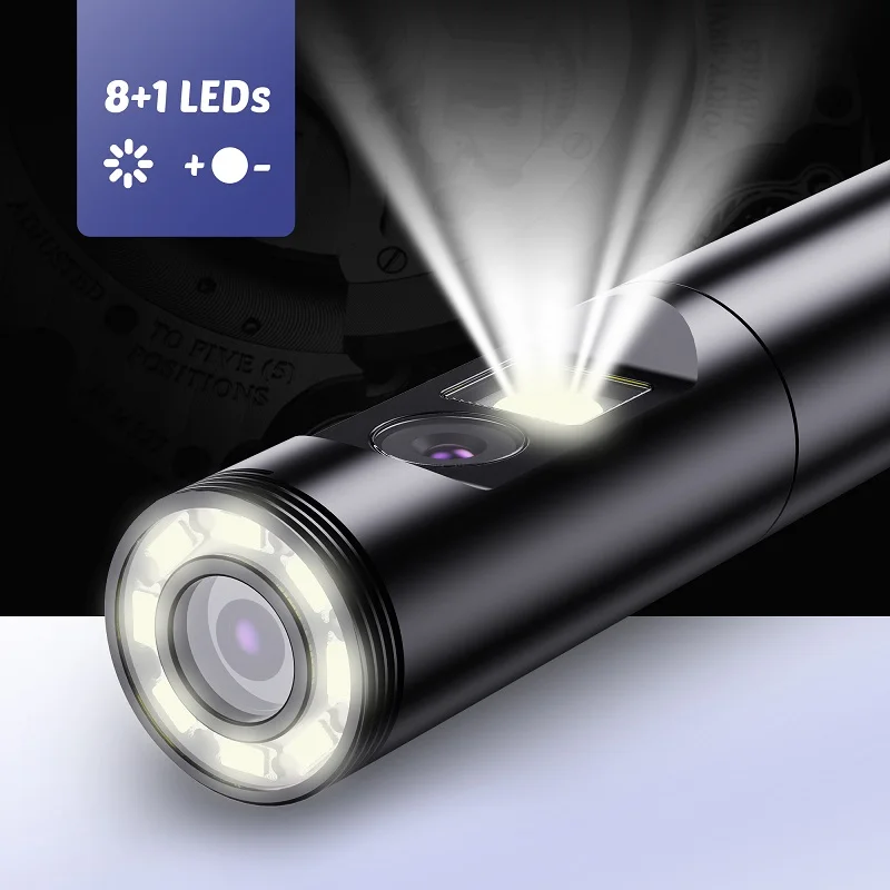 2MP 1080P HD  4.5 Inch IPS Screen Dual Lens  Handheld  Endoscope Portable  Inspection  CMOS Borescope Microscope