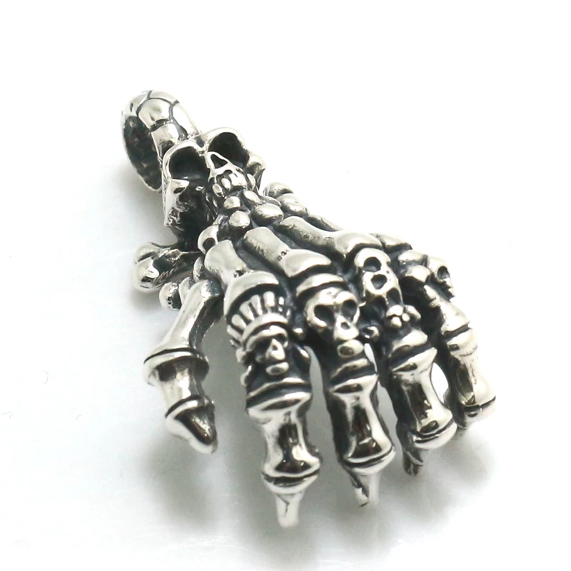 

Mens Boys 925 Silver Ghost Claw Classic Pendant Newest