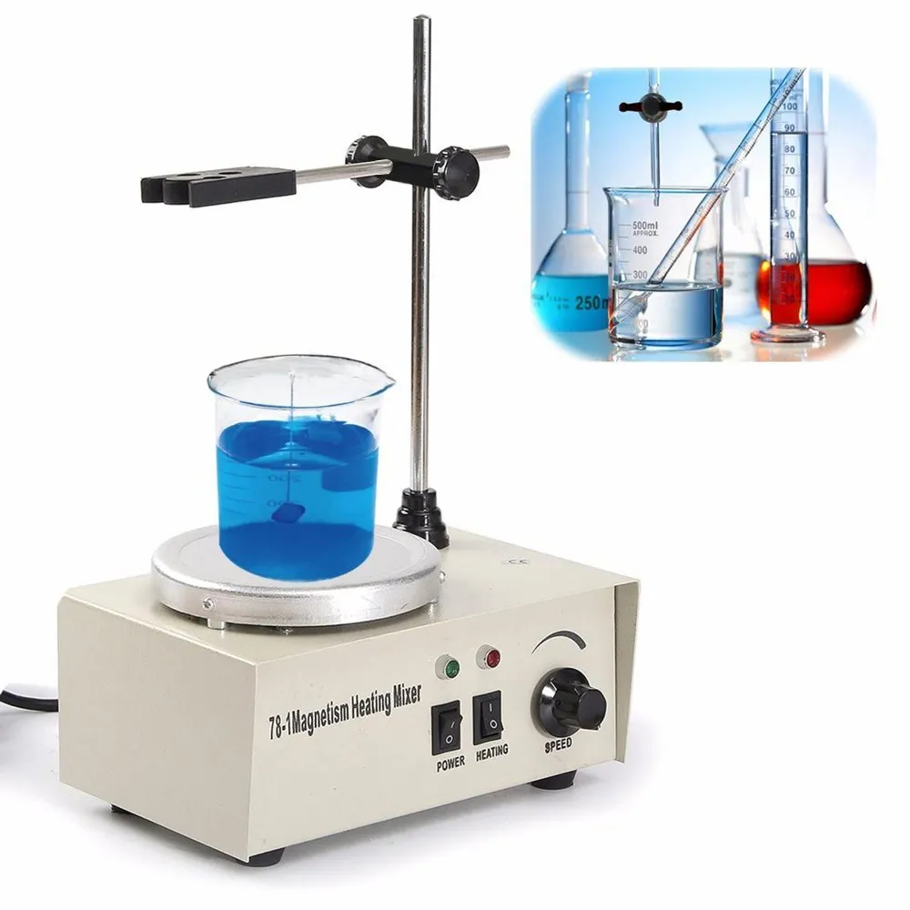 150W Multifunctional Professional Magnetism Heating Stirrer Laboratory Small Thermostatic Mixer Machine