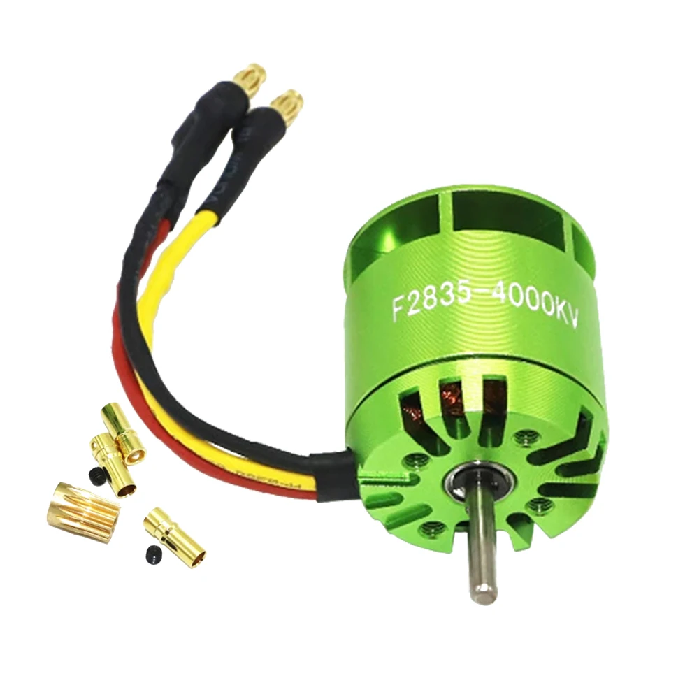 F2835 4000KV Brushless Motor 3-4S Lipo RC Battery For All ALIGN TREX T-Rex 450 RC Airplane Helicopter Quadcopter Toys