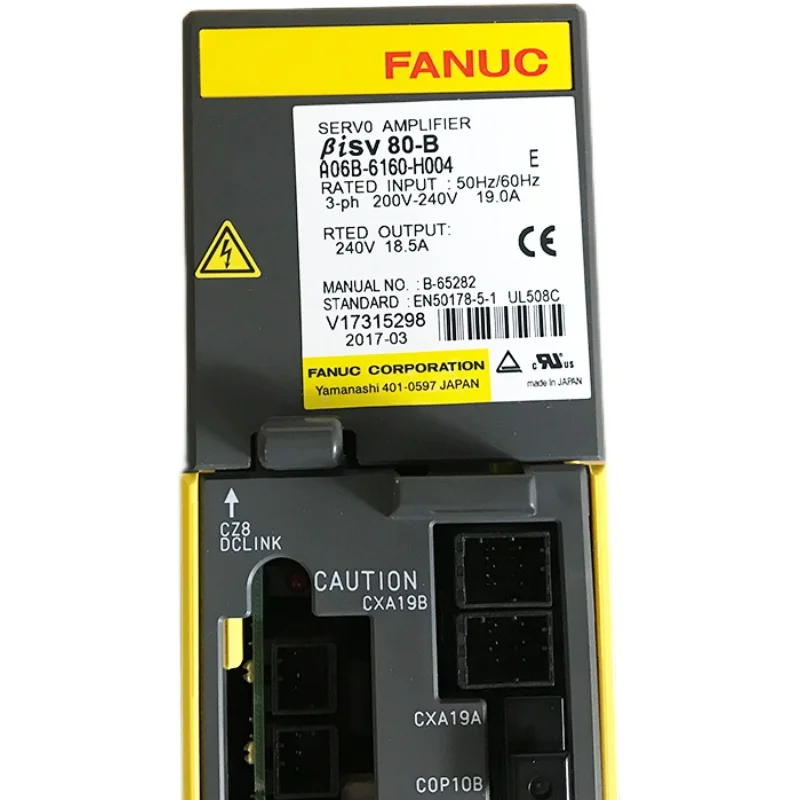 A06B-6160-H003 Fanuc Servo amplifier For CNC Controller Tested Ok A06B 6160 H003
