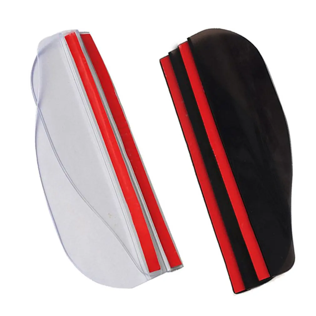 2 pz/set pratico Auto Auto specchietto retrovisore parapioggia impermeabile antigraffio trasparente protettivo per accessori Auto