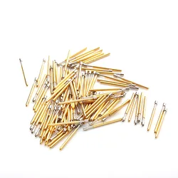 Hot Selling 100PCS of P75 Series Brass Spring Test Probe with Nickel Plated Needle Diameter Electronic Spring Test Probe