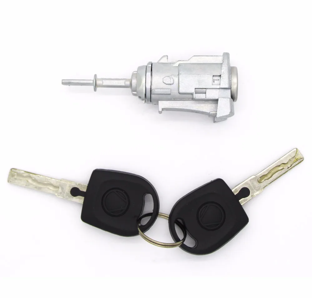 604837167 LEFT DOOR LOCK BARREL CYLINDER FOR VW GOLF 4 IV MK4 BORA A6 SKODA FABIA POLO 1997-2003 NEW HIGH QUALITY