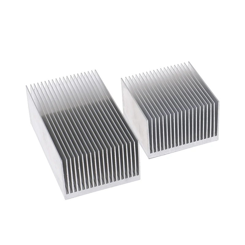 Electronic Radiator Aluminum Alloy Heatsink 60*60/100*60mm Cooling Pad LED IC Chip Cooler Radiator