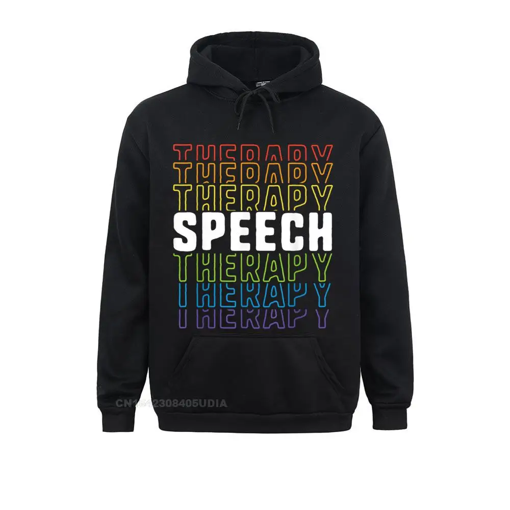 Speech Therapy School Therapist SLP Language Pathologist Hoodie Women Cute Hoodies Fall Sweatshirts Normal Long Sleeve Hoods