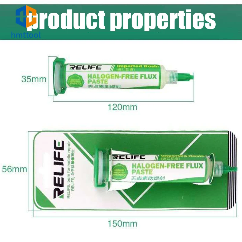 RL-422-IM Lead-free Halogen-free BGA Solder Paste Special Flux For Maintenance Solder Tools Safety Environmental Protection