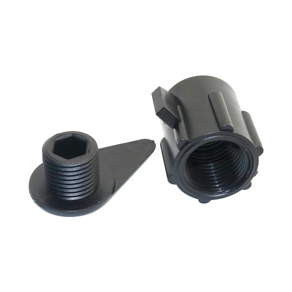 

PVC Pipe Connector Irrigation Fitting 3/8" to 1/2" Straight Connector with Female Thread Garden Adapter Garden Accessories 2 Pcs