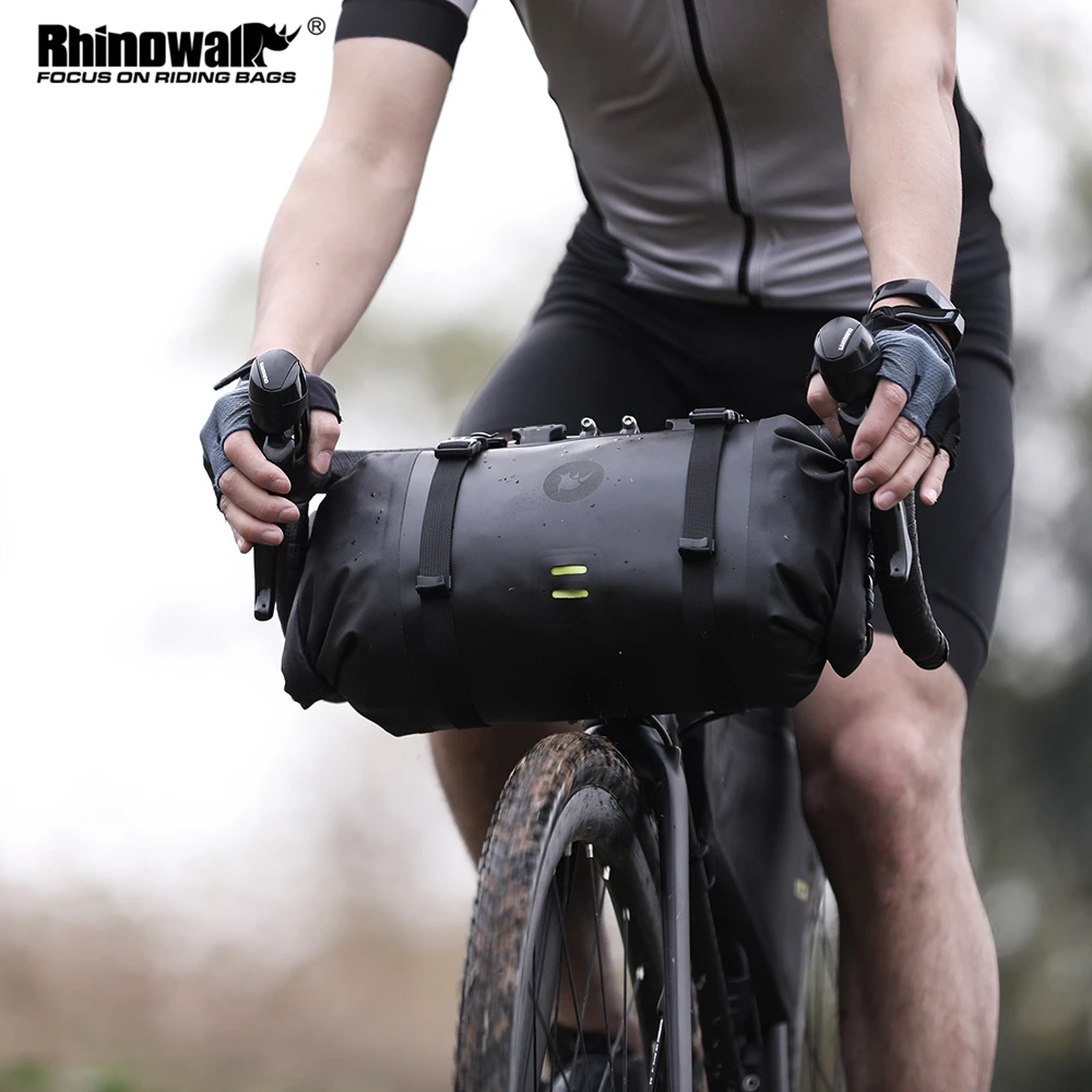 Rhinowalk New Bicycle Bag Waterproof Bike Handlebar Bag Front Frame MTB Large Capacity Storage Backpack Cycling Accessories