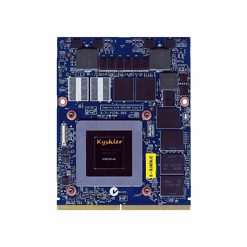 

GTX 870M GTX870M 3G Video CARD For LAPTOP Clevo P375SM P157SM P151SM P150SM P170SM P177SM P370SM P570EM Graphic video card DDR5