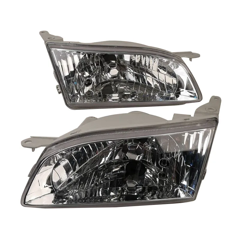 Headlamp for Toyota Corolla Ae110 1996 1997 1998 1999 2000 Crystal Headlights White Set of 2