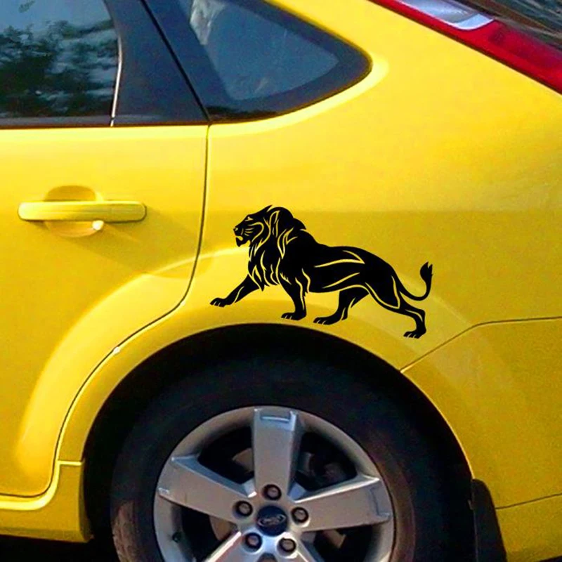 Motorcycle Sticker Lion Car Accessories Moto Motorbike Auto Stickers Animals Decal Bumper Styling Universal for R1200gs ...