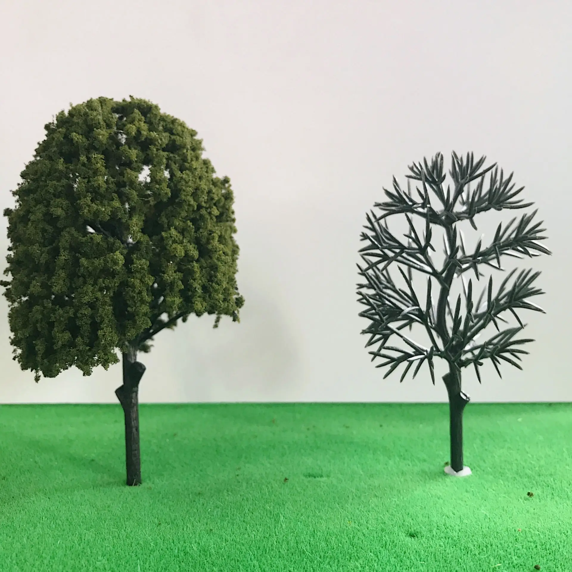 2019 newTrain scene landscape model DIY model material model tree4.5cm-14.5cm