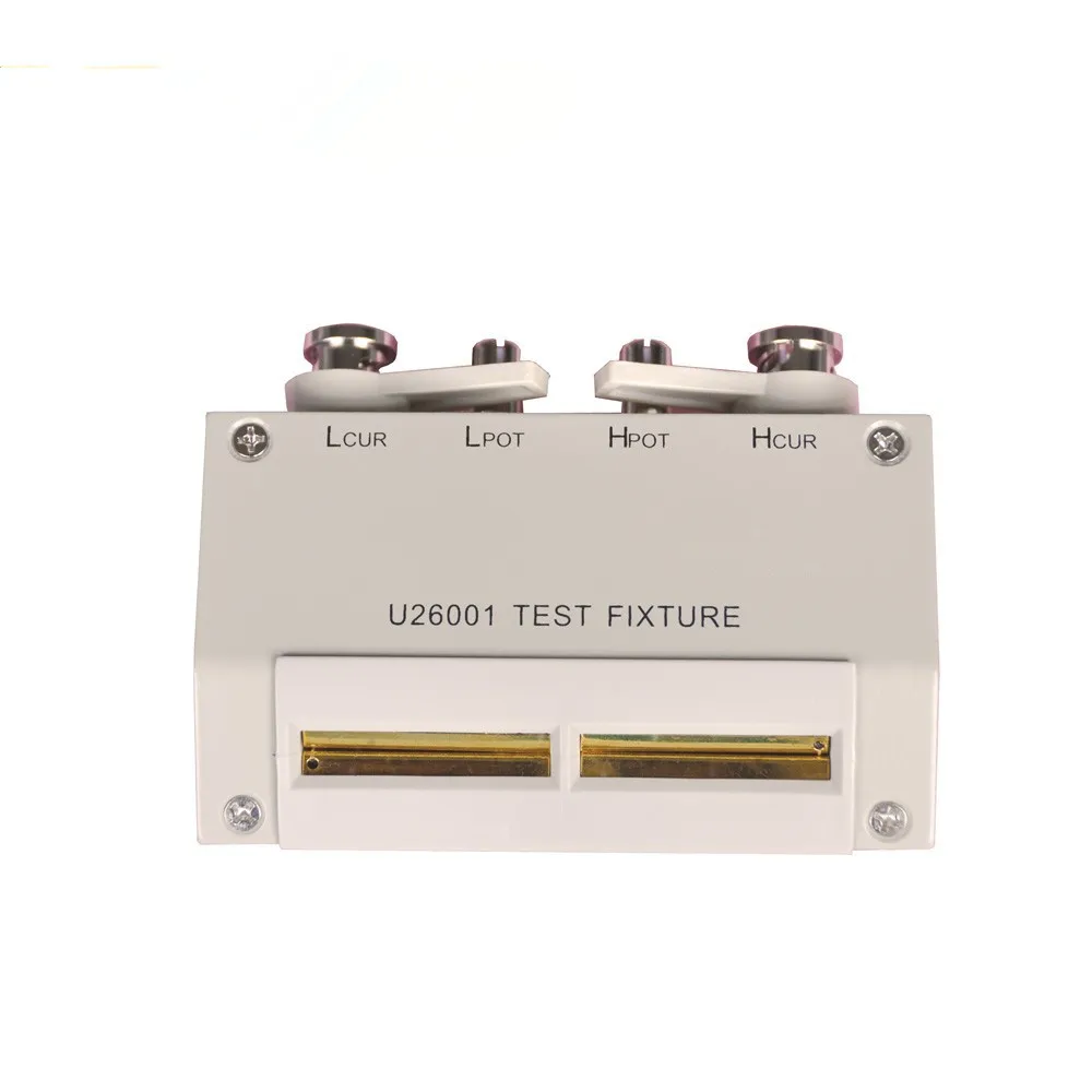 TH26001A 4-Terminal Test Fixture for LCR Bridge Capacitance Inductance Tester Meter U26001